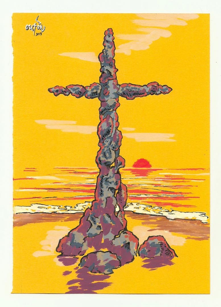 Dibujo Outon Cristianismo metafisico 