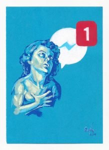 OUTON Dibujo Extasis Messenger