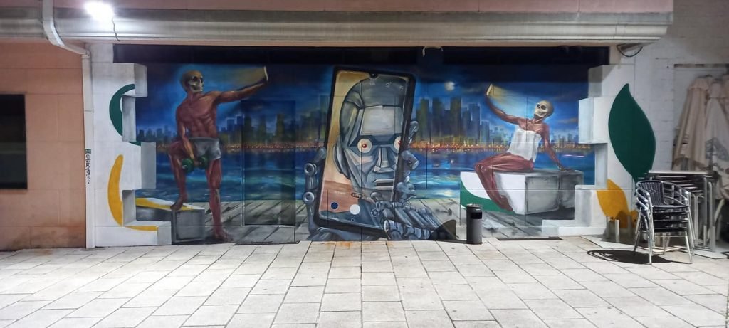 Selfie Vanitas_Graffiti_Laracha_Outon