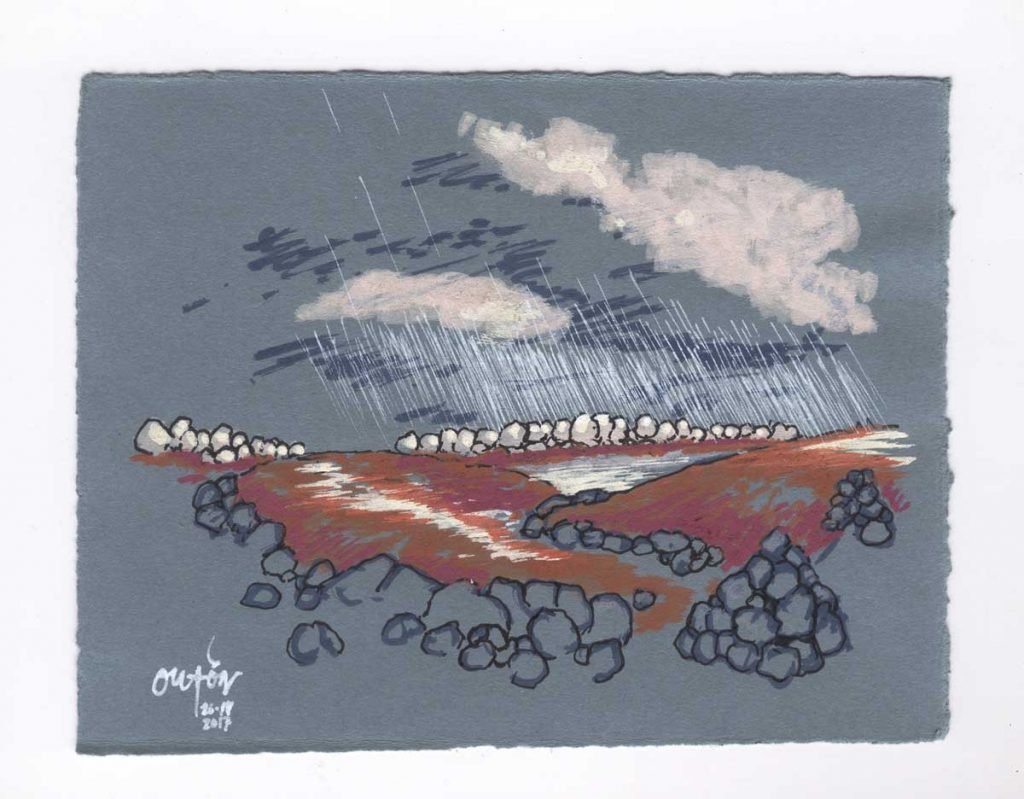 Milladoiros das Tremesiñas_Fisterras de Nengures_Outon_dibujo_debuxo_debujo_drawing