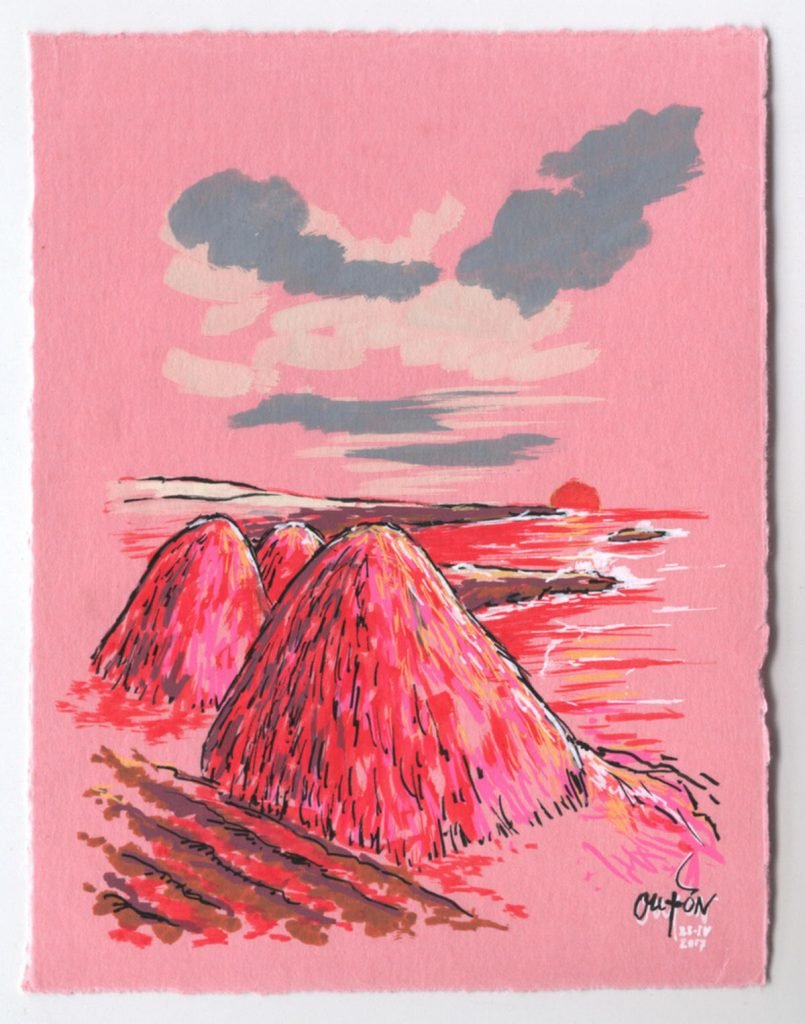 Palleiros nas Roseiras_Fisterras de Nengures_Outon_dibujo_debuxo_debujo_drawing