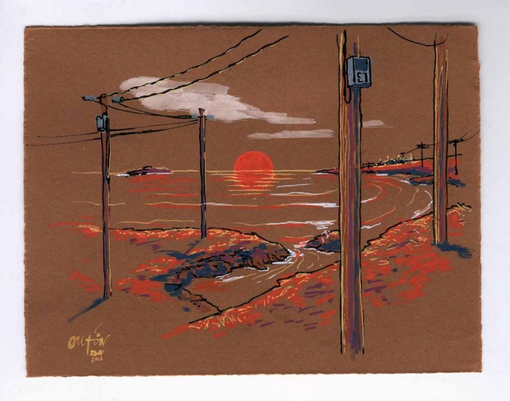 Ribeira de Apertas_Fisterras de Nengures_Outon_dibujo_debuxo_debujo_drawing