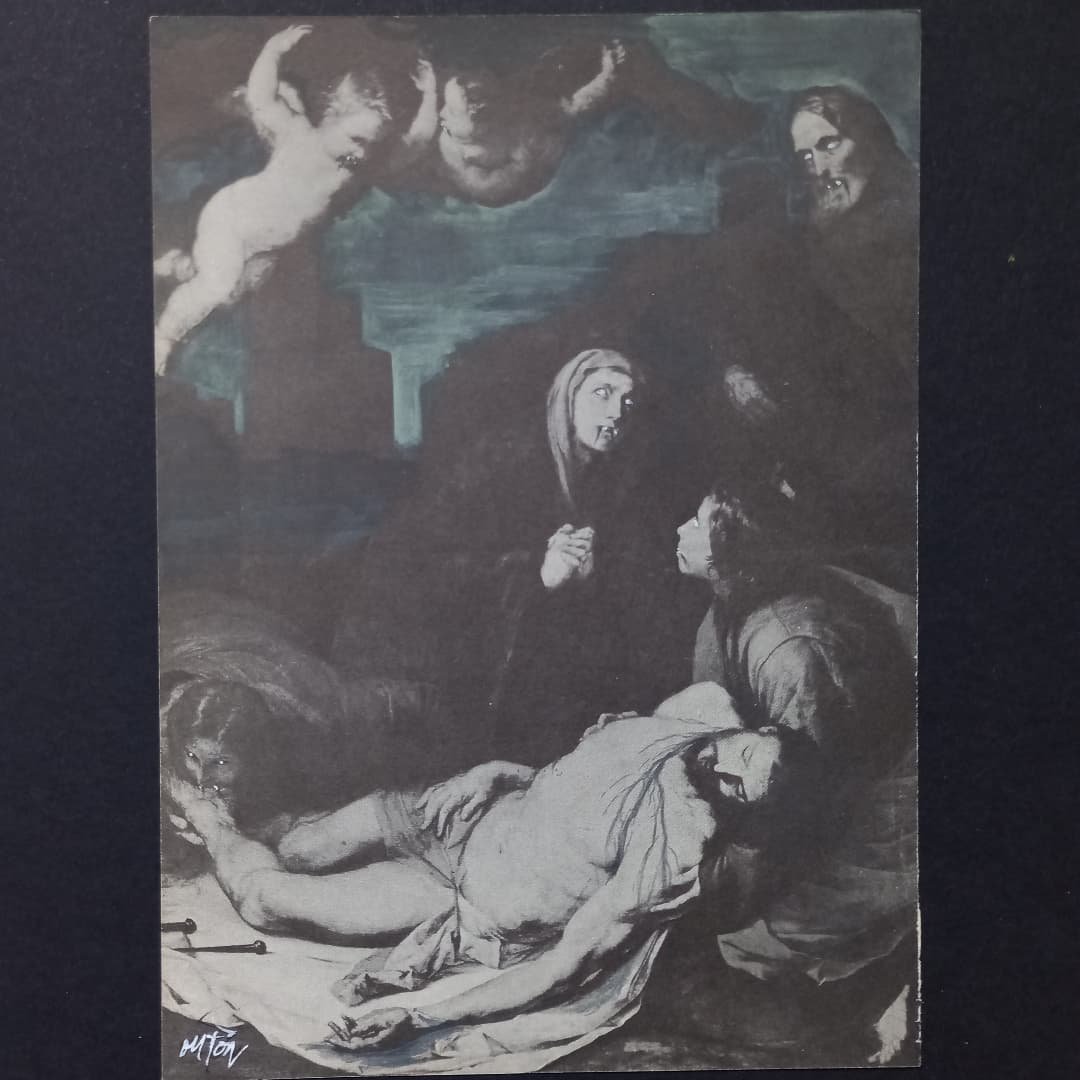 Vampiros chupando la sangre - Serie Neobarroco -