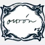 Dibujo de un marco con el nombre Outón