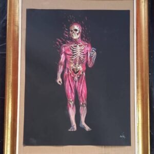 Descarnación_ Dibujo selfie _Pablo Outón