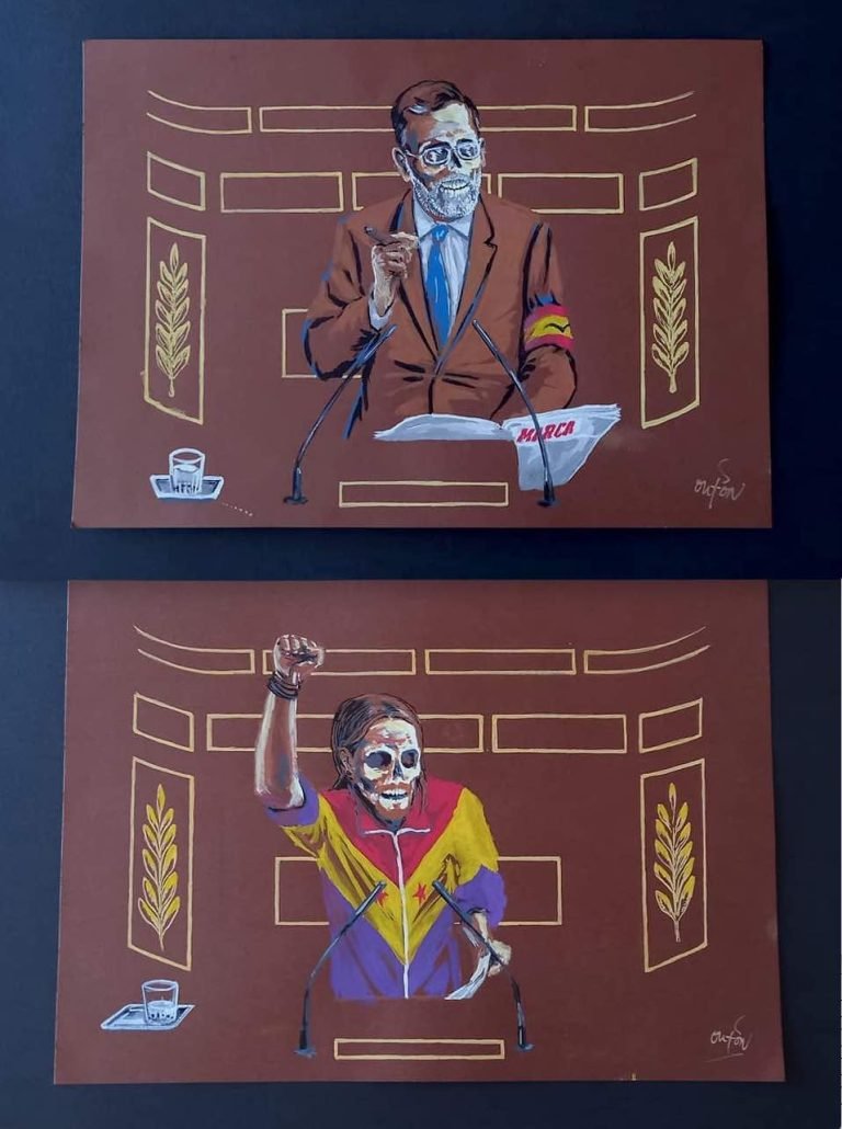 Dibujo Parlamento español