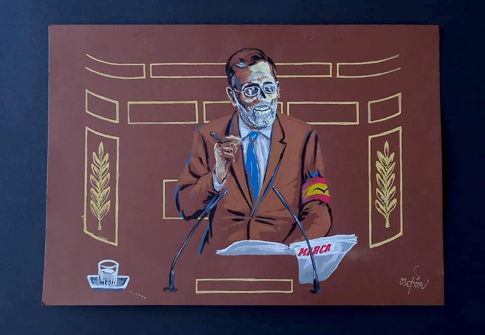 Dibujo Parlamento español