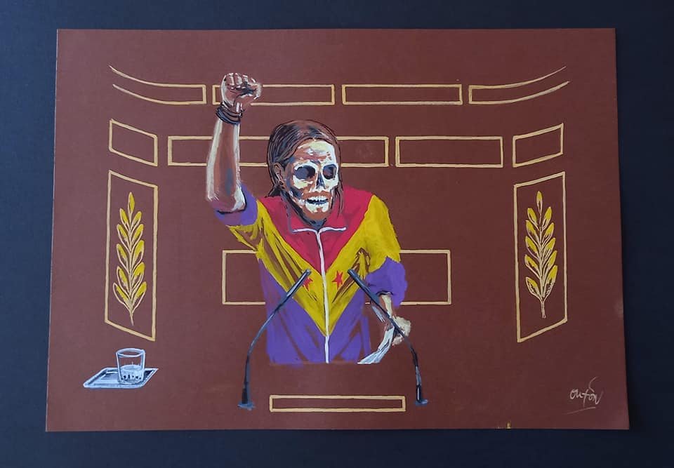 Dibujo Parlamento español