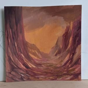 Dibujo paisaje rocoso Paisajes Interiores_Outon