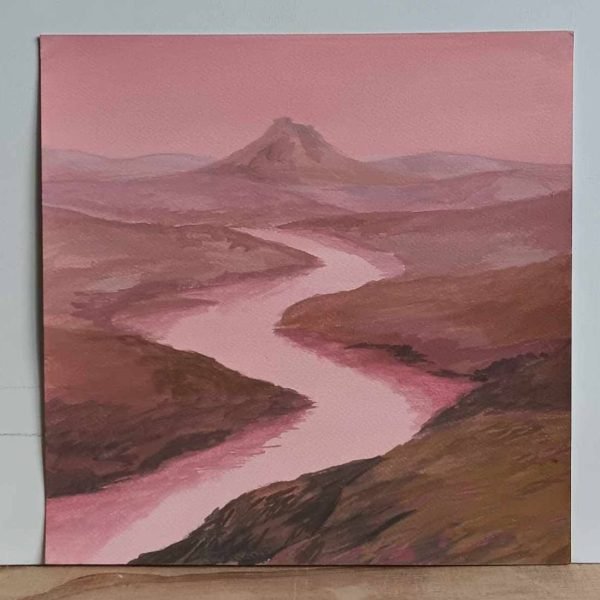 Dibujo de un rio runico