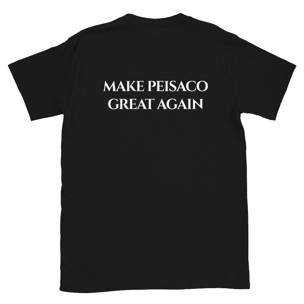 Peisaco First | Camisola unissex mangas curtas - Imagen 4