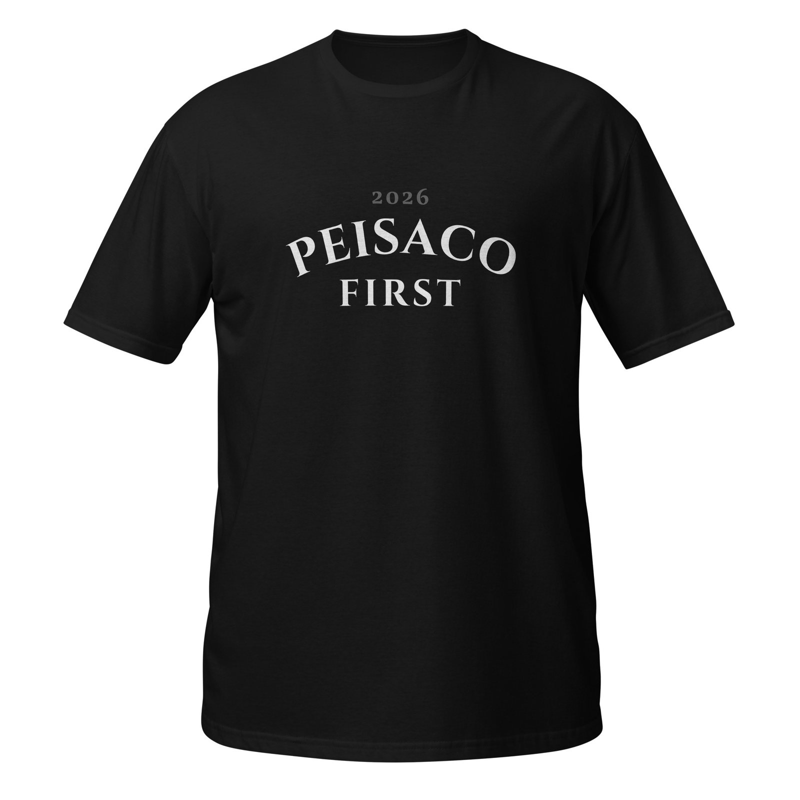 Peisaco First | Camisola unissex mangas curtas