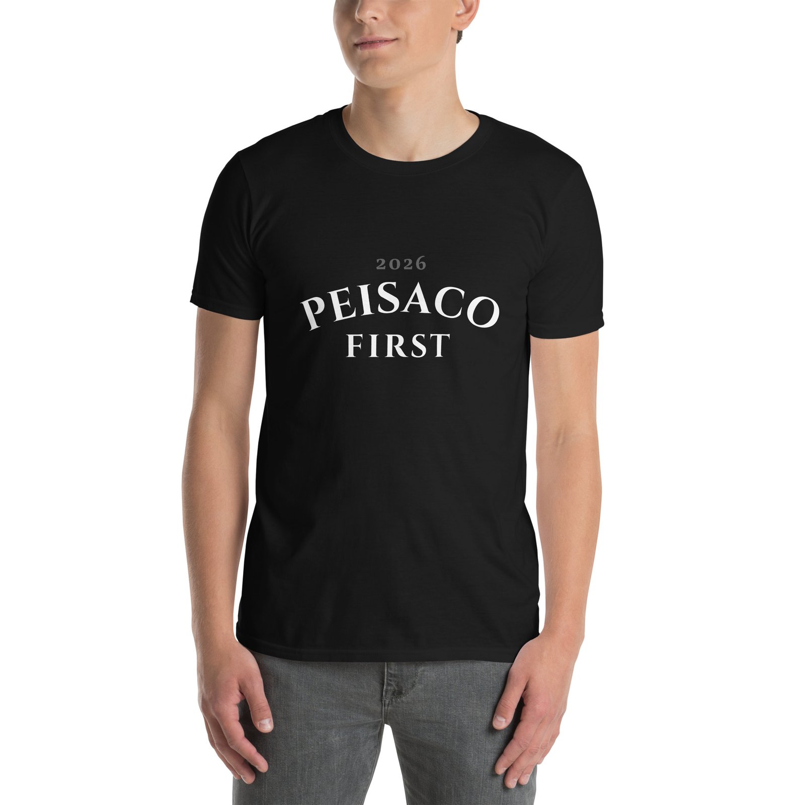 Peisaco First | Camisola unissex mangas curtas - Imagen 6